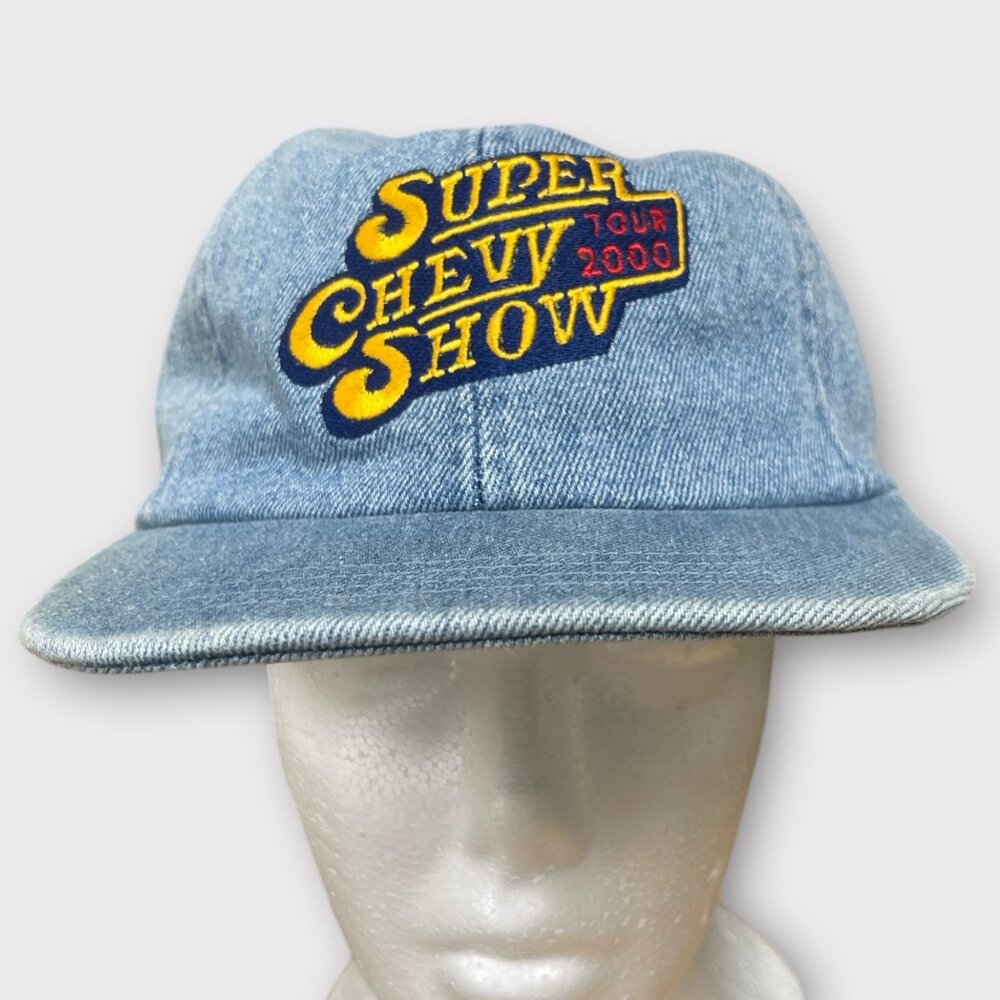 Super Chevy Show Tour 2000 Vintage Denim Cap